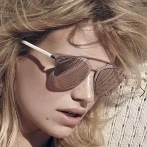 NIB Dior Reflected Sunglasses White Gold RARE Avaitor Brow Bar So Real Kylie $650 RARE NEW Genuine Christian DIOR SO REAL POP Designer  main image 4